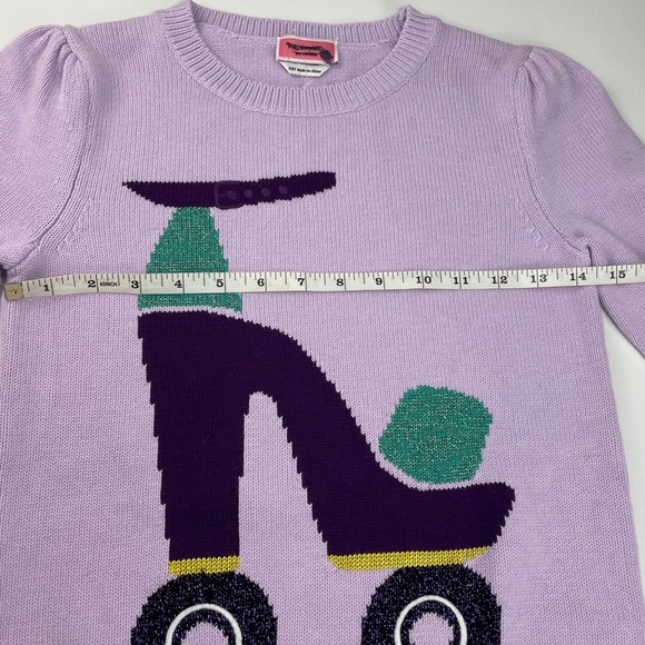 Kate Spade High Heel Roller Skate Sweater Size XXS - Picture 8 of 9
